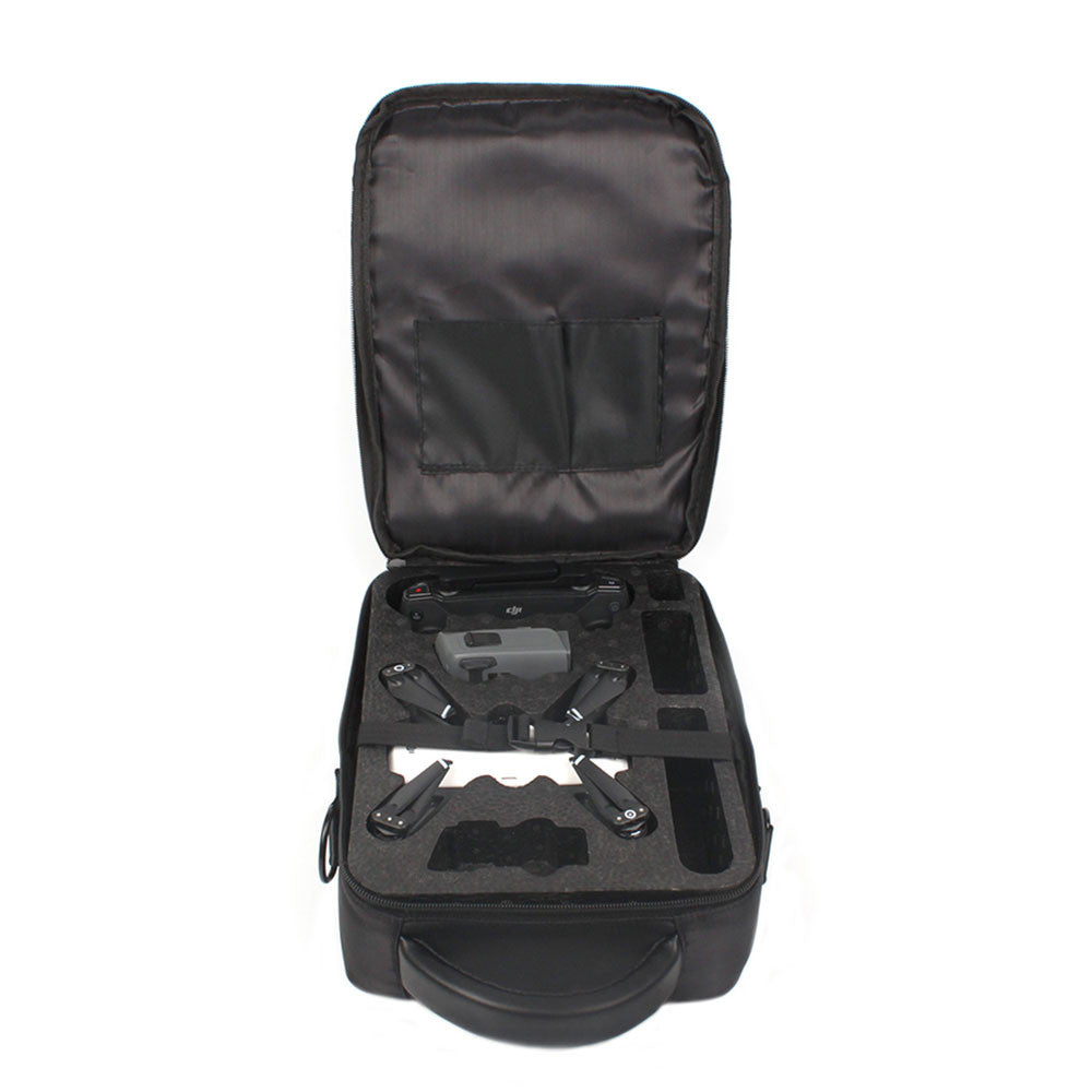 Quadcopter Storage Case Drone Shoulder Bag High Performance Phone Holder Shoulder Bag Drone Carrying Case Drone Bags Black